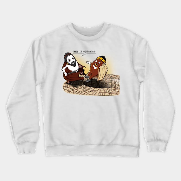 Three Hundregg Crewneck Sweatshirt by lallama